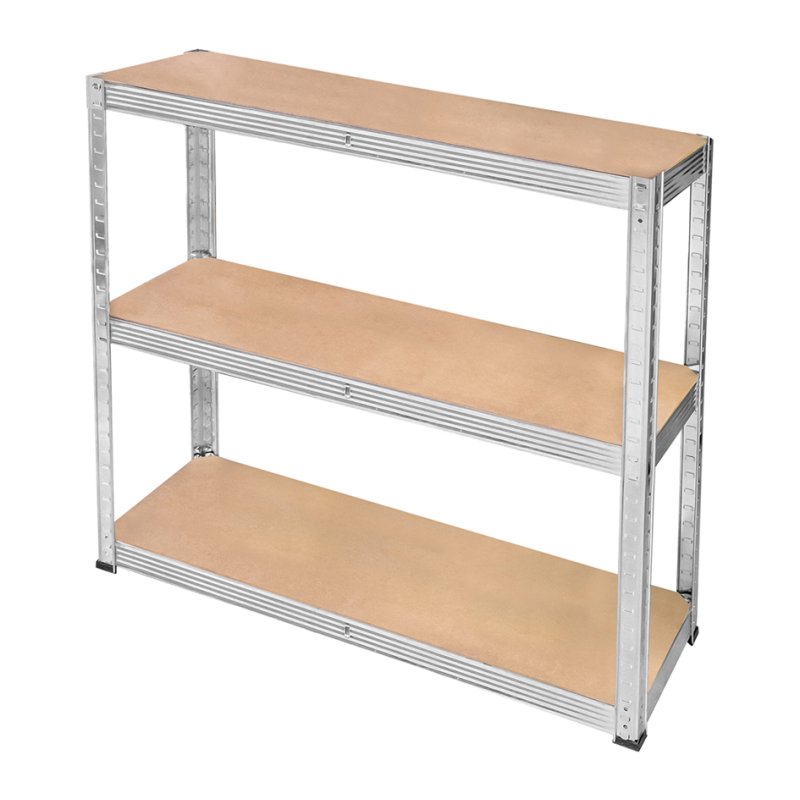 BRÜDER MANNESMANN rayonnage lourd, 5 tablettes, 2 pièces